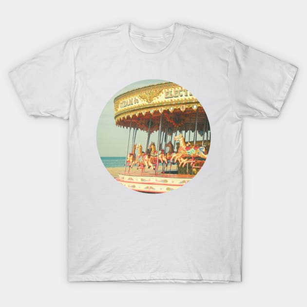 Seaside Carousel T-Shirt by Cassia